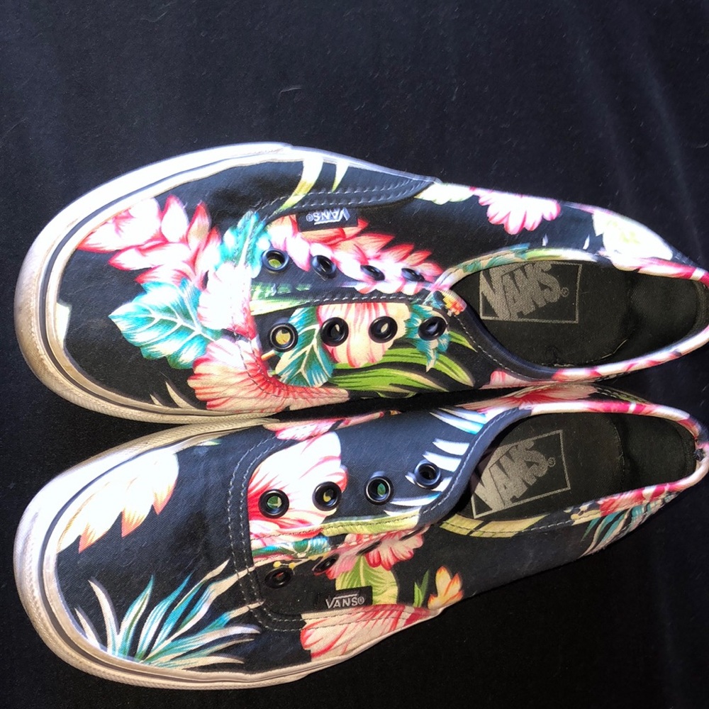 floral print vans